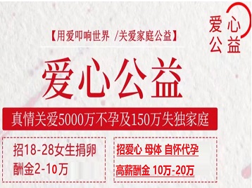 朔州捐卵助孕生子 爱心志愿者招募